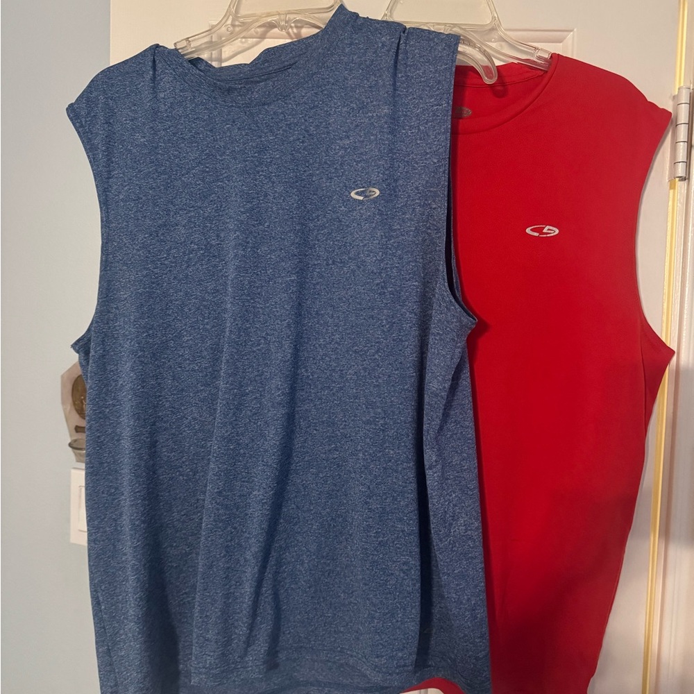 Champion Sleeveless Duo in Blue and Red